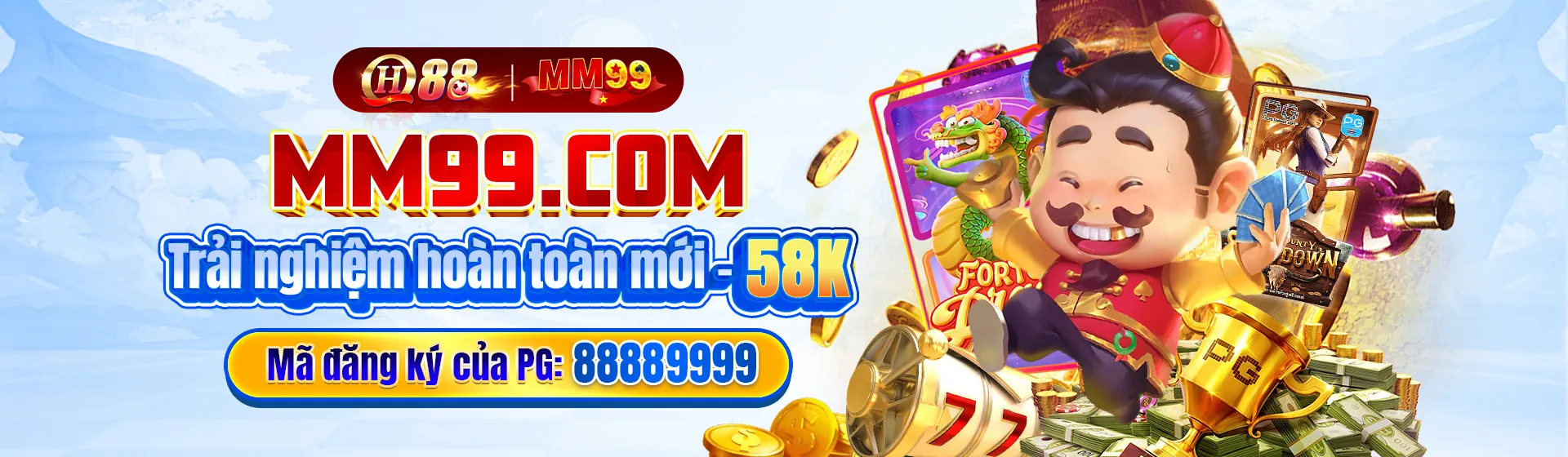 Hình ảnh chào mừng đăng ký tài khoản Vin68 nhà cái với các biểu tượng trò chơi cá cược